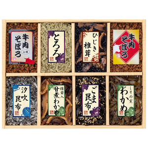 [老舗の味] 味匠 釜炊佃煮8品詰合せ 佃煮