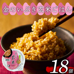 玄米ごはんパック 160g 18個 玄米 米 ごはん ご飯 こめ パックライス パックご飯 ごはん ご飯 ライス 備蓄 保存 非常 防災 電子 レンジ 温めるだけ レンチン 簡単 健康 ダイエット 美容 ヘルシー レトルト インスタント おいしい 人気 おすすめ 18 食 おくさま印 金のいぶき 大阪 松原