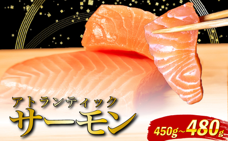 [ 濃厚な旨味 ]サーモン 450g-480g