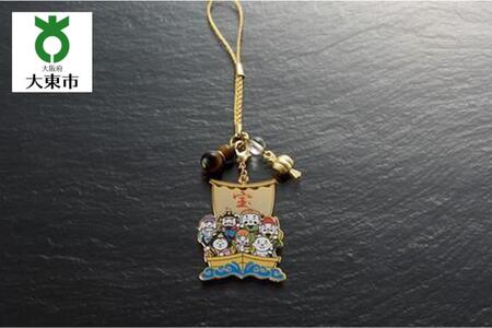 23・7-3 めでたさ満開根付「七福神宝船」