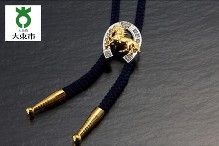 23・8-1 駿馬&馬蹄ループタイ