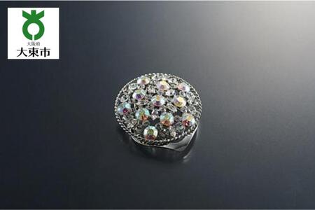 28・11-3 スカーフを豪華に決める「煌めきのスカーフ留め」