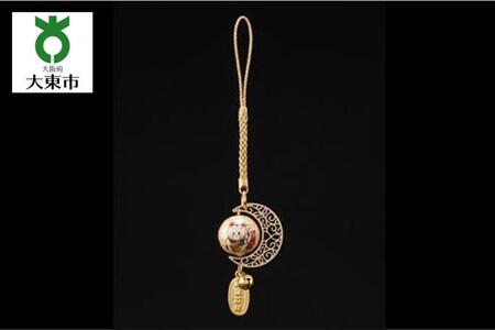 10183-5 開運「招き猫根付」