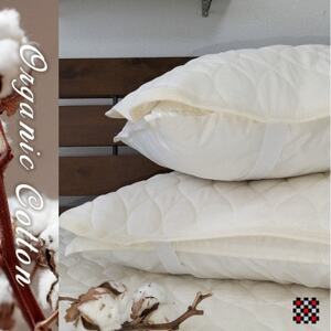 [Mサイズ 43×63cm]オーガニックコットンガーゼ和泉木綿枕パッド 2枚組 OG-5M-2P