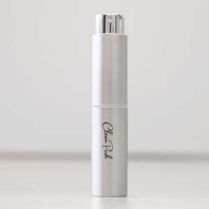 クリーンプッシュ キャップレス ハンディ除菌・消毒アルコールスプレー シルバー 8ml【1365240】