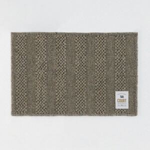 ウールラグ/Fisherman's Court GREY 60×40cm