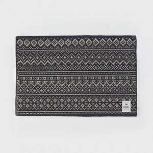 ウールラグ/Fisherman's Court NAVY×IVORY 90×60cm