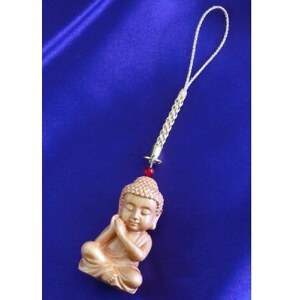 仏陀(ブッダ)の根付ストラップ[癒し]