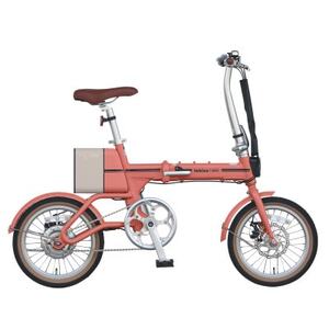 電動アシストオリタタミ自転車 tabico mini メイプルレッド[配送不可地域:沖縄県]