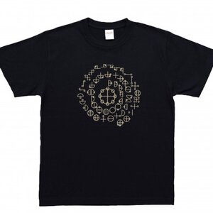 Tシャツ カタカムナ 姫川薬石 ネイビー (半袖 150サイズ)