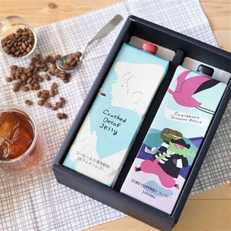 クラッシュドデカフェゼリーとカリビアントレジャーブレンド 2本セット コーヒーゼリー アイスコーヒー【1648044】