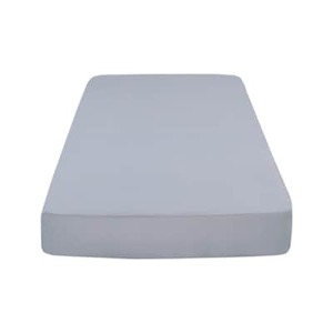 【セミダブル】35㎝巾　ボックスシーツ（マットレスカバー）　イズミファブリックスやわらか超長綿使用　抗菌防臭加工　カラー:シルバースカイ（IZB35SD-SS/AM）