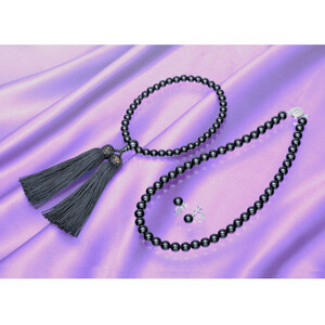 特選ブラックオニキス3点セット【配送不可地域：沖縄県】【1215002】