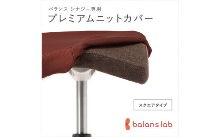 バランスシナジー専用プレミアムニットカバー(ダークブラウン)スクエアシート用 はっ水加工[ バランス シナジー カバー 大阪府 門真市 ]
