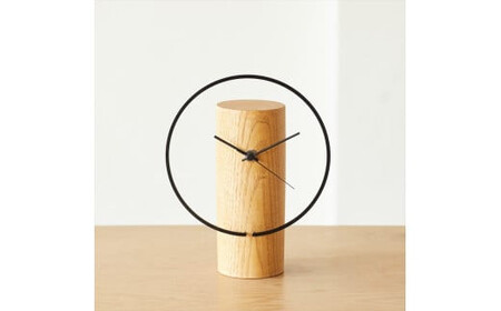 a clock"円柱" [ 時計 家具工房 iei studio 大阪府 門真市 ]