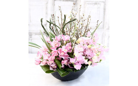 『Pink Symphony』 ピンク・シンフォニー 開店祝い オーダーメイド プレゼント 送別会 歓迎会 退職祝い 送別 お見舞い アレンジ 送料無料