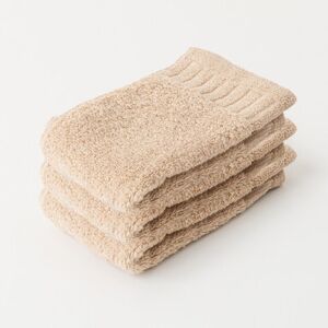 レイユールハンドタオル3枚組(モカ)【1666431】