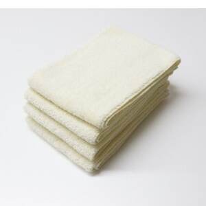 フェイスのハンブンタオル4枚セット(アイボリー)