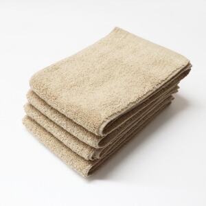 フェイスのハンブンタオル4枚セット(モカ)