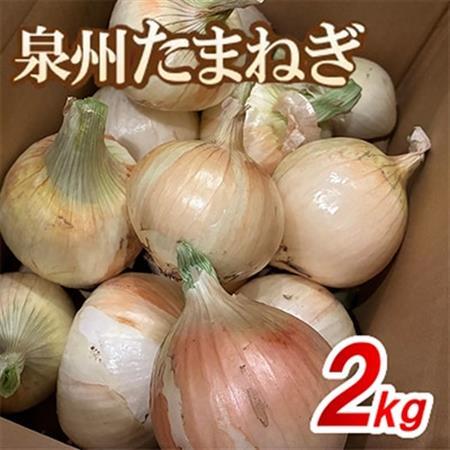 [無選別約2kg|数量限定]泉州たまねぎ 栽培期間中除草剤・殺菌剤不使用