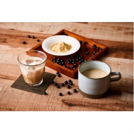 [お試し6個入り]添加物なし ノンカフェイン ミルクでつくる黒豆きなこラテ80g