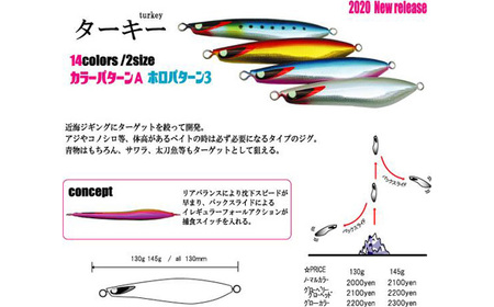 second jig turkey 2点セット