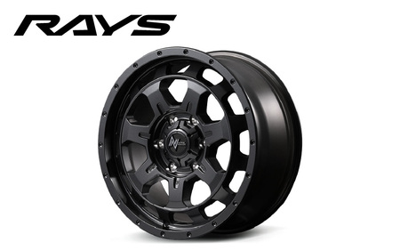 MID WHEELS NITRO POWER M7 PHALANX(18インチ 8J インセット55 6-139.7 バレルブラック)