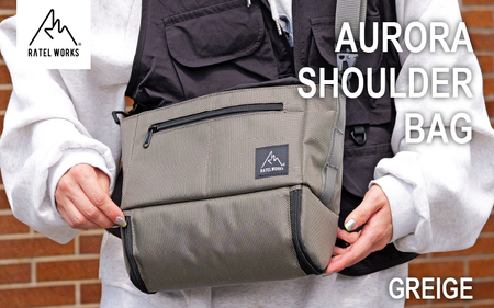 [ RATEL WORKS(ラーテルワークス) ]AURORA SHOULDER BAG ( オーロラショルダーバッグ ) (GREIGE )/RWS0200GR
