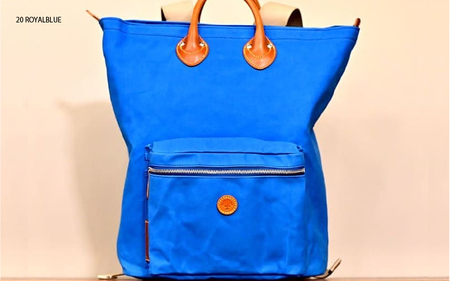 木の庄帆布 BOSTONTOTE ボストントート k-khg-bt01t-(C/#20 ROYALBLUE / ロイヤルブルー)