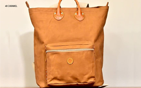 木の庄帆布 BOSTONTOTE ボストントート k-khg-bt01t-(C/#48 CARAMEL / キャメル)