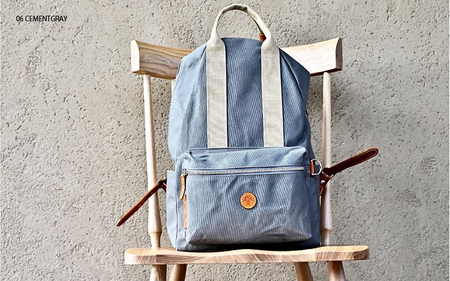 木の庄帆布 RUCKSACK リュックサック k-khg-rs01t(C/#06 CEMENTGRAY / セメントグレイ)