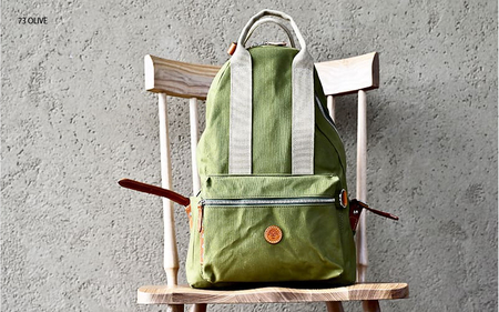 木の庄帆布 RUCKSACK リュックサック k-khg-rs01t(C/#73 OLIVE / オリーブ)
