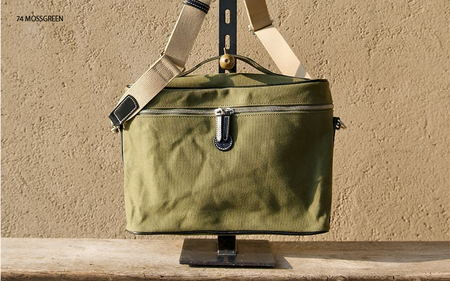 (C/#74 MOSSGREEN / モスグリーン)木の庄帆布 POCKET SHOULDER k-khg-ps01t-