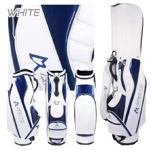 AFECTO(アフェクト) AFCB20-1 メンズ キャディバッグ バッグカラー:ホワイト