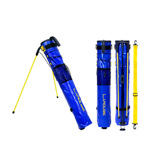 LAROUGE(ラルージュ) ターポリン スタンドクラブケース カラー:ブルー×イエロー