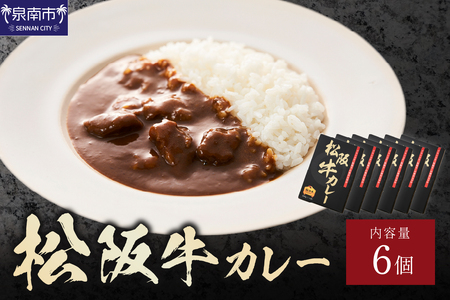 松阪牛カレー 200g×6個セット【108C-001】