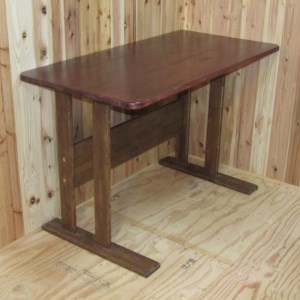 手作り 木製 ダイニングテーブル[007A-055]