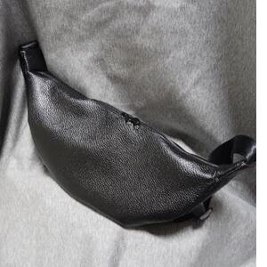 カジュアル本革シュリンクショルダー 黒