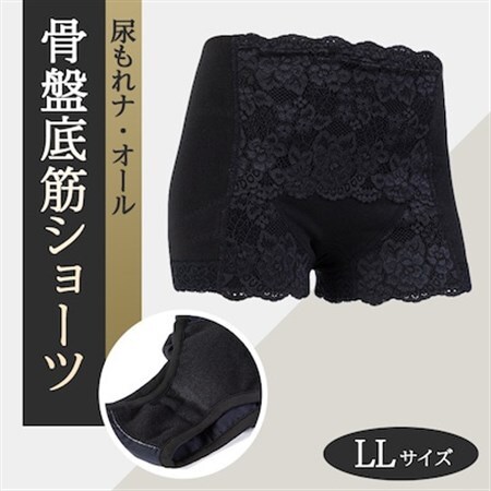 尿もれナ・オール 骨盤底筋ショーツ LLサイズ (吸水ショーツ・尿漏れパンツ)