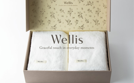 Wellis【極上の肌心地】ブランケット2枚　ギフトセット（009_5045）