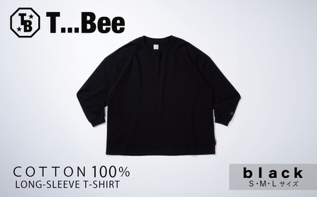 橘織物 T...Bee 長袖 Tee Black (009_5224)