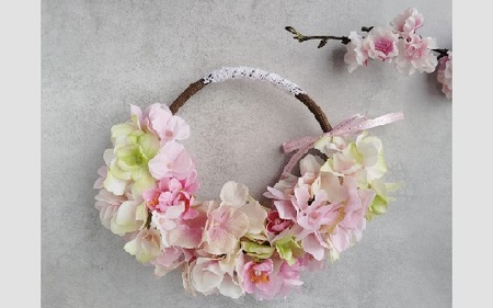 桜色 可愛いハーフリース(036_5015)