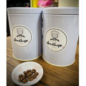 [保存缶付]白のブレンド&緑のブレンド(粉)_飲料・ドリンク 粉 コーヒー・コーヒー豆 珈琲 珈琲豆_