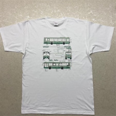 金剛バス　レガシーTシャツ　XLサイズ(ホワイト)【1692791】