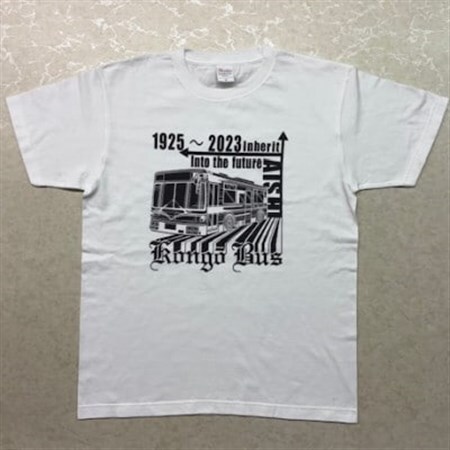 金剛バス　記念Tシャツ　Mサイズ(ホワイト)【1692813】