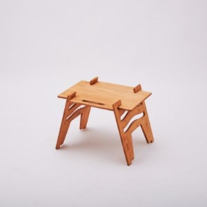 THE BARA +BARAパネルテーブル 小サイズ カラー:メープル