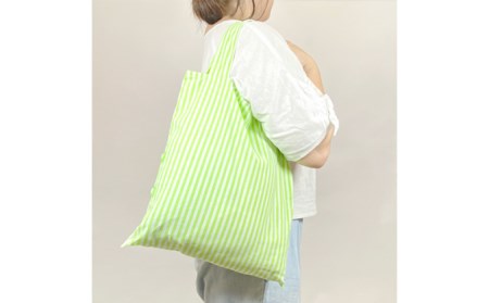 手作りエコバッグキット・蛍光グリーン No.287