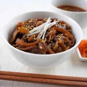 [デリシャエール]神戸牛焼肉丼の具