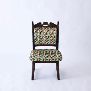 [神戸を代表する]創業150年日本一古い洋家具屋の小椅子ポロチェア[永田良介商店][Green yabane/High type]