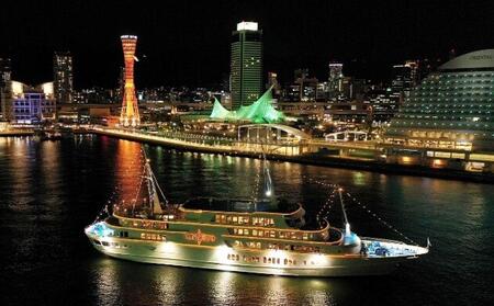 「THE KOBE CRUISE コンチェルト」 みなとHANABI限定フレンチコースクルーズ